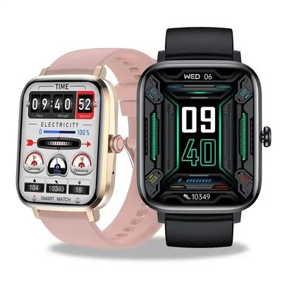 HD Large Touch Screen Blood Pressure And Blood Oxygen Monitoring And WhatsApp Push Notifications  Smart Watch