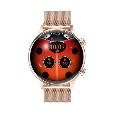 Android Phone Sports Bluetooth Watch Ip68 1.1" Amoled Color Screen Full Touch Call Mujer Women