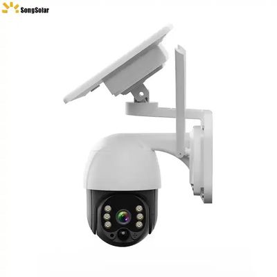 CCTV Solar 4G Camera With Sim Card Outdoor Colorful Night Vision Recording Security Solar 3MP CCTV 4G Camera