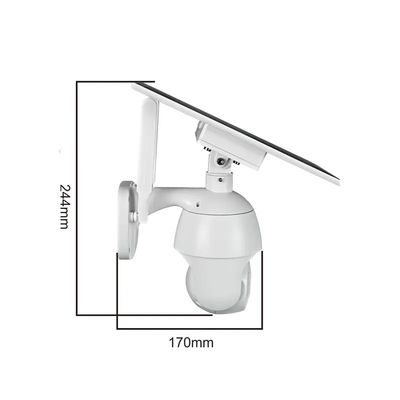 1080P Tuya App Wireless Solar Cctv Ptz Security Camera 4g Sim Card Wifi Outdoor Solar Network Camera