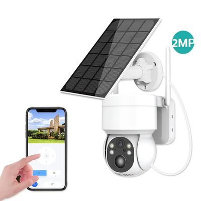 Full Color Outdoor Security PTZ Camera Intelligent Wireless Solar CCTV Wifi Camera