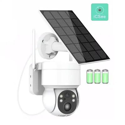 Solar Battery Powered Outdoor Wifi PTZ Security Camera 2MP 1080p Camera