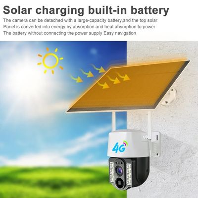 1080P HD Smart Security 4G Night Vision CCTV Camera Solar Powered Wifi PTZ IP Camera