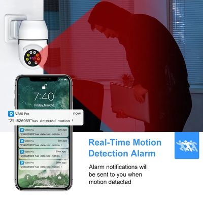 1080P Security PTZ Camera Two Way Audio WiFi HD With Night Vision