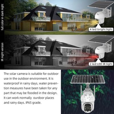 1080P Outdoor Wireless System CCTV Security Camera Wifi Network Solar Surveillance Cameras