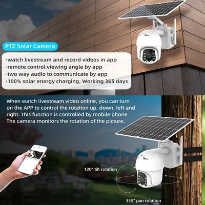 1080P Outdoor Wireless System CCTV Security Camera Wifi Network Solar Surveillance Cameras