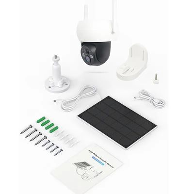 3MP Wifi Solar Camera 4MP Wireless Surveillance IP Camera With 9000mah Recharge Battery Security Video Camera Outdoor