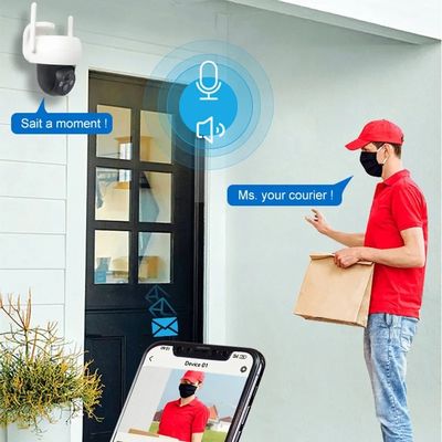 Solar IP Camera WiFi Outdoor 9000 MAh Battery AI PIR 3MP Video Surveillance Wireless Cam Home Security Protection PTZ