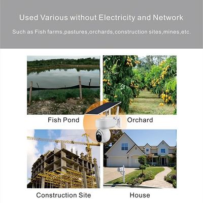 S30 Outdoor Wireless Cctv Security 4G Solar Wifi Ip Ptz Surveillance Camera
