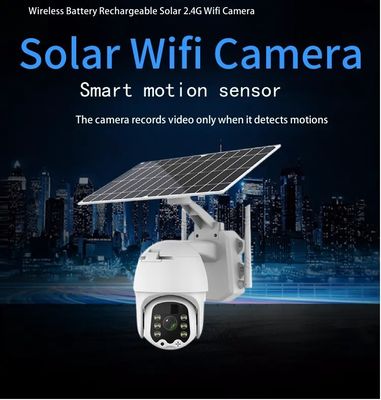 Outdoor PTZ 1080P 2 Way Audio Surveillance Cam Solar Power Wifi Sim Card Solar Camera No Reviews Yet