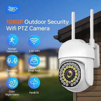 Full HD 1080P Wireless Surveillance IP Security Dome Camera Human Detection Cctv Wifi Camera