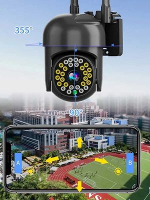 2K Tuya Smart Waterproof IP66 5G Wifi Wireless NVR CCTV Camera Outdoor Security System Monitor
