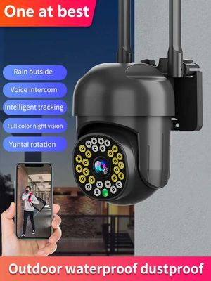2K Tuya Smart Waterproof IP66 5G Wifi Wireless NVR CCTV Camera Outdoor Security System Monitor