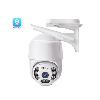 WIFI Camera HD 2MP PTZ Outdoor Waterproof IP66 Wireless IP Camera CCTV V380 Camera Color Full Day