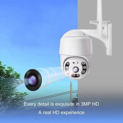 WIFI Camera HD 2MP PTZ Outdoor Waterproof IP66 Wireless IP Camera CCTV V380 Camera Color Full Day