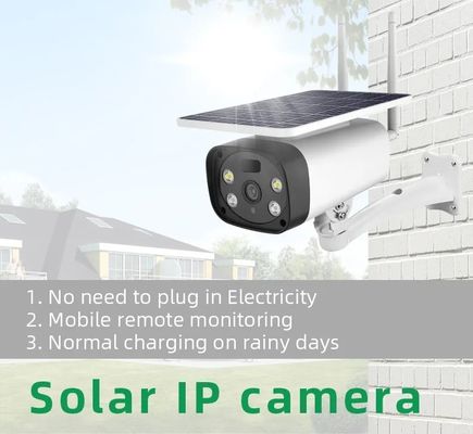 4G SIM Card 1080P HD Solar Panel Outdoor Monitoring CCTV IP Wifi Camera Smart Home Two-Way Audio Alarm Color Night