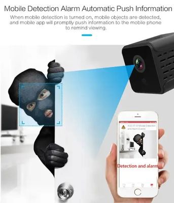 Wide Angle Mini WiFi Security Camera Multipurpose HD 1080P Smart Tracking