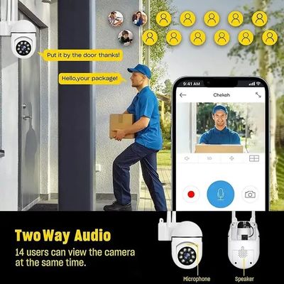 SD Card Home CCTV Security Camera , Baby Monitoring Camera WiFi Full Color