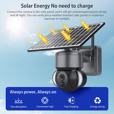 Tuya PTZ IP Solar Security Camera 4G 3MP Wireless Surveillance