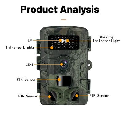 13MP Hunting Motion Camera Outdoor Wildlife PR700pro IP65 Waterproof