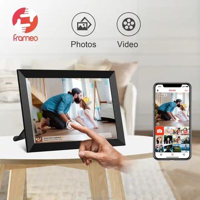 WiFi 10.1" Video Smart Digital Picture Frame Multipurpose 250cd/m2