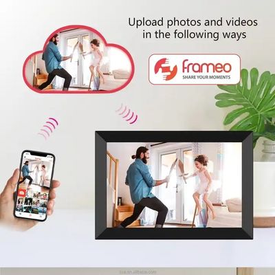 WiFi 10.1" Video Smart Digital Picture Frame Multipurpose 250cd/m2