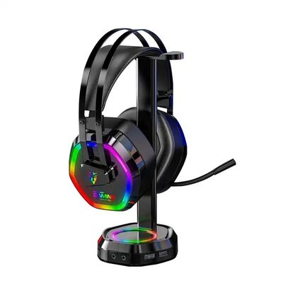 New Unisex Wired Headset For Gaming USB Headset For Noise-Cancelling Gaming In Internet Cafes