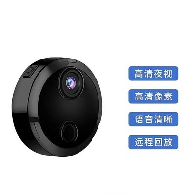 1080P HD Indoor Mini WiFi Security Camera Portable Body Worn TF Card