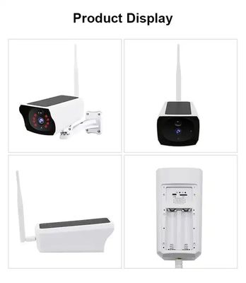 Night Vision 1.3W Solar 4G CCTV Camera , CMOS 4G Solar Powered Security Camera