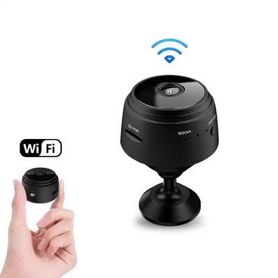 ABS Infrared Small Wireless Security Cameras , CCTV P2P Tiny Spy Camera Wireless