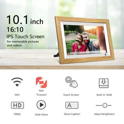 MP4 Player 10.1" Smart Digital Photo Frame Practical With HD Screen