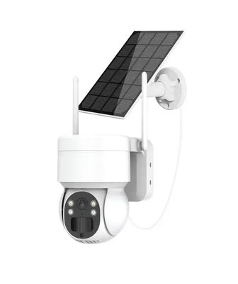 CMOS Durable Solar Powered 4G Camera , 4MP Home Security Camera With Solar Panel