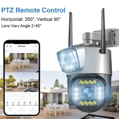 4MP 4G Cctv Security Ip Camera Outdoor Dual Lens Network Camera