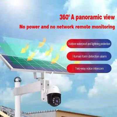 3MP V380 Ptz 4g Solar Camera 360 Degree Rotate Outdoor Waterproof