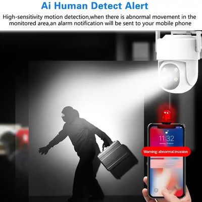 Two Way Audio Solar Security Camera System Wireless Outdoor Cctv