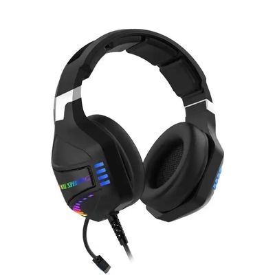 K902 RGB Cool Lighting Earbud Gaming Headset Noise Cancelling Over Ear Headphones