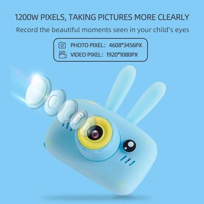1080P Kids Digital Cameras 48MP 2 Inch Large Screen Children Digital Cameras