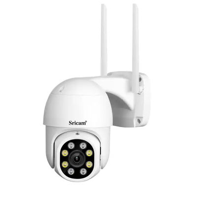 P2P Smart Home Dome WIFI IP Camera TF Card Security Camera With Two Way Audio Human Motion Tracking
