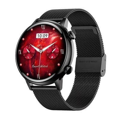 Luxury Women'S Smart Watch AMOLED Screen BT Calling Intelligent Voice NFC Smart Watch For Ladies Girls