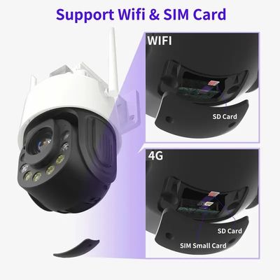 Security Camera Outdoor 30X Optical Zoom Camera WiFi Wireless 5MP IP Camera Night Vision Auto Tracking Human Detection