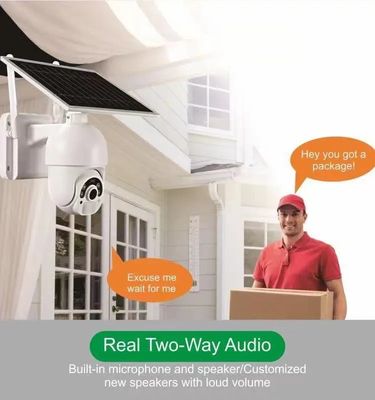 Home Outdoor Waterproof 1080P Camera Wireless Security Alarm System Solar CCTV Camera