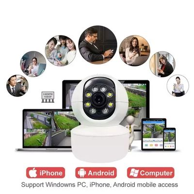 Icsee App Camera Smart Pan Tilt Full HD 3MP Wireless Ip Camera Indoor Wifi CCTV Camera Baby Home Security Color At Night