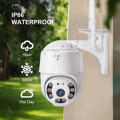 WIFI Kamera HD 2MP PTZ Außenwasserdicht IP66 Wireless IP Kamera CCTV V380 Kamera Farbe Tag