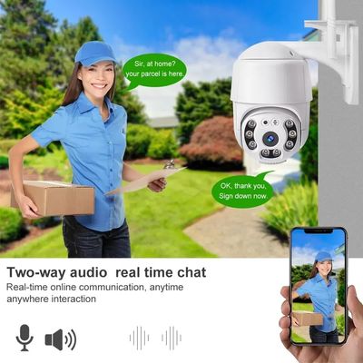 WIFI Camera HD 2MP PTZ Outdoor Waterproof IP66 Wireless IP Camera CCTV V380 Camera Color Full Day