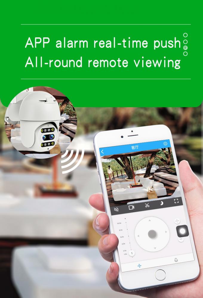 Carecam Pro 10X Zoom Dual Lens Night Vision Camcorder Security Wireless Wifi Cctv Camera