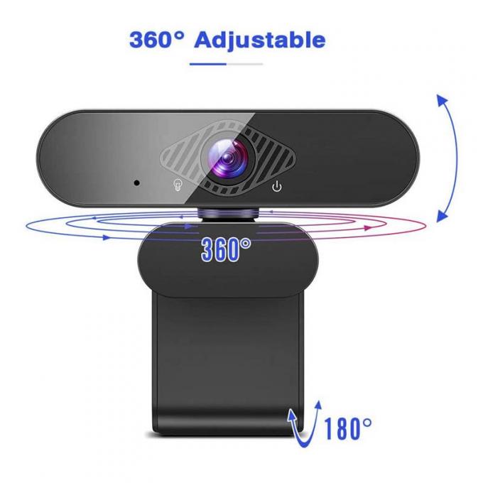 RoHS 1080P USB Live Streaming 360 Degree Rotation USB Webcam 0