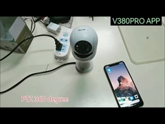 CE камера 720P электрической лампочки СИД камеры слежения 360 градусов домашняя крытая